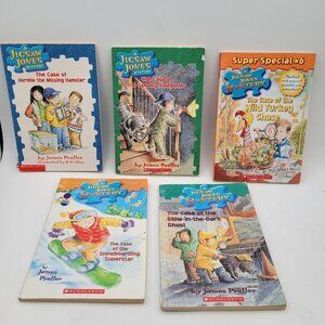 Jigsaw Jones Series by James Preller Lot of 5 Chapter Books - BK010